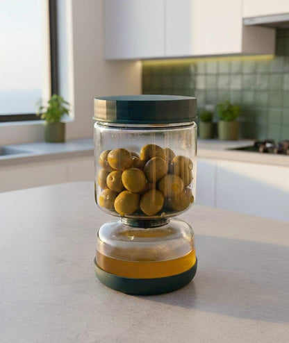 Tarro de Cristal con Separador Inteligente